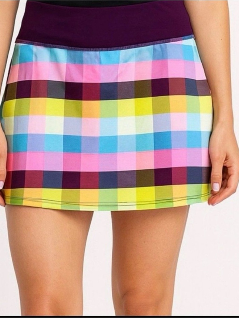 Lululemon Pace Setter Skort Sea Check Multi / Plum pattern Golf
Tenis Size S